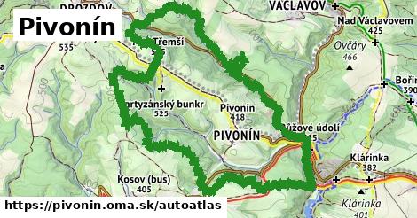 ikona Mapa autoatlas v pivonin