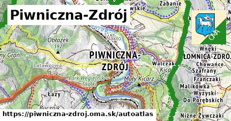 ulice v Piwniczna-Zdrój