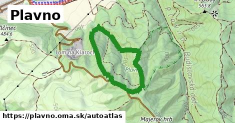 ikona Mapa autoatlas v plavno