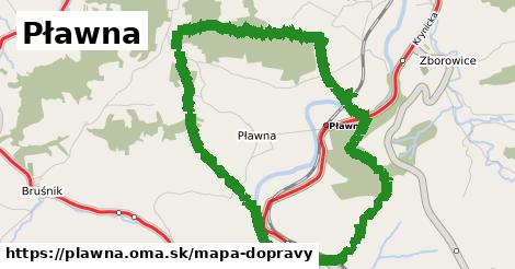 ikona Mapa dopravy mapa-dopravy v plawna