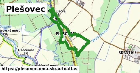 ikona Mapa autoatlas v plesovec