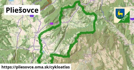 ikona Cyklo cykloatlas v pliesovce