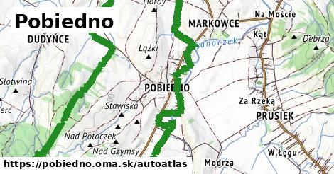 ikona Mapa autoatlas v pobiedno