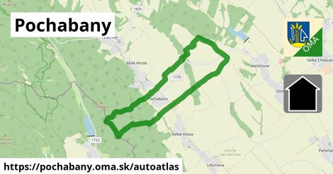 ikona Mapa autoatlas v pochabany