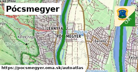 ikona Mapa autoatlas v pocsmegyer