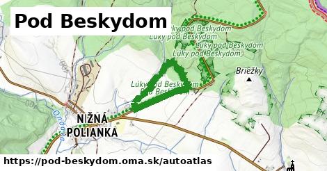 ikona Mapa autoatlas v pod-beskydom