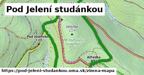 ikona Zimná mapa zimna-mapa v pod-jeleni-studankou