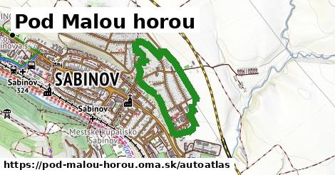 ikona Mapa autoatlas v pod-malou-horou