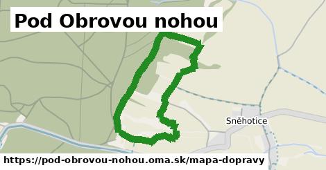 ikona Mapa dopravy mapa-dopravy v pod-obrovou-nohou