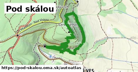 ikona Mapa autoatlas v pod-skalou