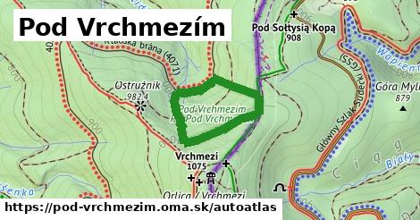 ikona Mapa autoatlas v pod-vrchmezim