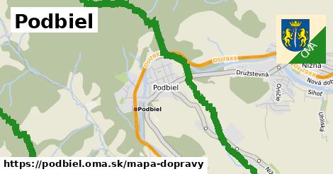 ikona Mapa dopravy mapa-dopravy v podbiel