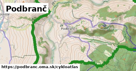 ikona Cyklo cykloatlas v podbranc