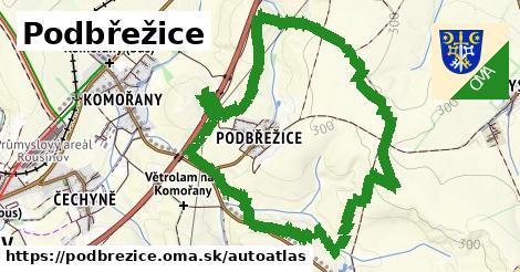 ikona Mapa autoatlas v podbrezice