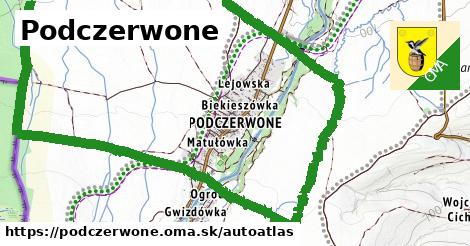 ikona Mapa autoatlas v podczerwone