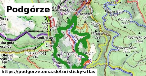 ikona Turistická mapa turisticky-atlas v podgorze