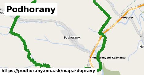 ikona Mapa dopravy mapa-dopravy v podhorany