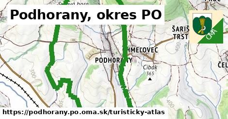 ikona Turistická mapa turisticky-atlas v podhorany.po