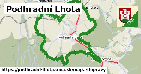 ikona Mapa dopravy mapa-dopravy v podhradni-lhota