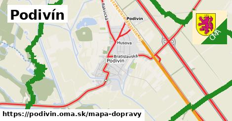 ikona Mapa dopravy mapa-dopravy v podivin