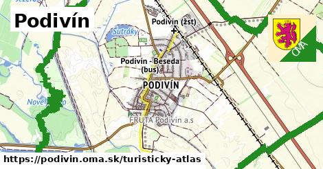 ikona Turistická mapa turisticky-atlas v podivin