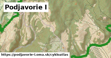 ikona Podjavorie I: 0 m trás cykloatlas v podjavorie-i