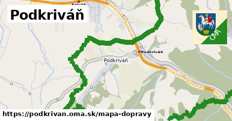 ikona Mapa dopravy mapa-dopravy v podkrivan