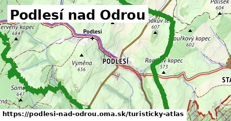 ikona Turistická mapa turisticky-atlas v podlesi-nad-odrou