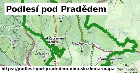 ikona Zimná mapa zimna-mapa v podlesi-pod-pradedem