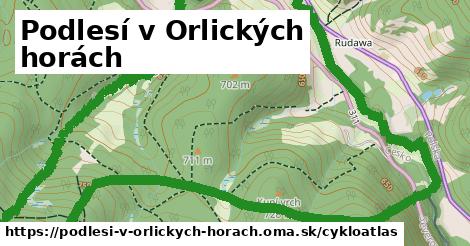 ikona Cyklo cykloatlas v podlesi-v-orlickych-horach