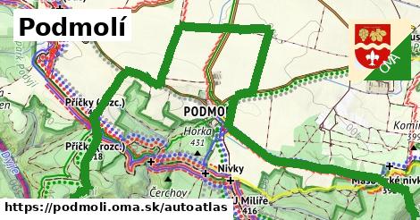 ikona Mapa autoatlas v podmoli