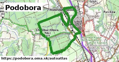 ikona Mapa autoatlas v podobora