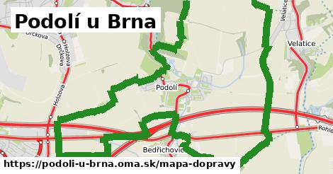 ikona Mapa dopravy mapa-dopravy v podoli-u-brna