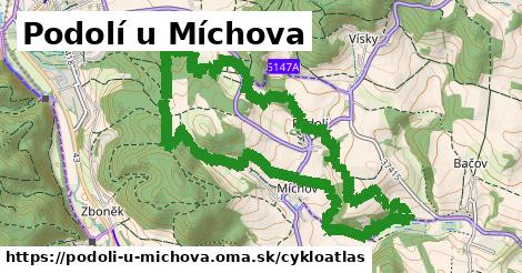 ikona Cyklo cykloatlas v podoli-u-michova