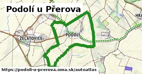 ikona Mapa autoatlas v podoli-u-prerova