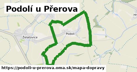 ikona Mapa dopravy mapa-dopravy v podoli-u-prerova