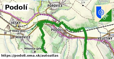 ikona Mapa autoatlas v podoli