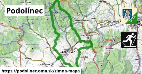 ikona Zimná mapa zimna-mapa v podolinec