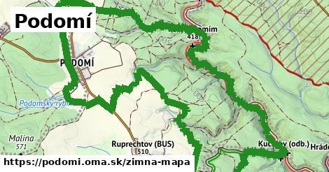 ikona Zimná mapa zimna-mapa v podomi