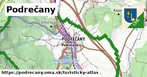 ikona Turistická mapa turisticky-atlas v podrecany