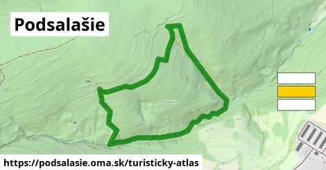 ikona Turistická mapa turisticky-atlas v podsalasie