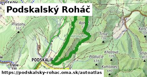 ulice v Podskalský Roháč