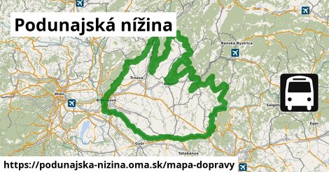 ikona Mapa dopravy mapa-dopravy v podunajska-nizina