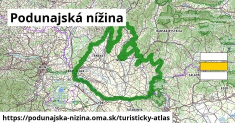 ikona Turistická mapa turisticky-atlas v podunajska-nizina