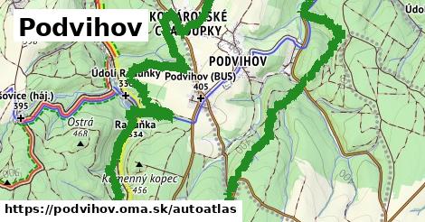 ikona Mapa autoatlas v podvihov