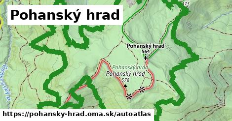 ikona Mapa autoatlas v pohansky-hrad