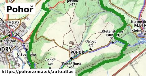 ikona Mapa autoatlas v pohor