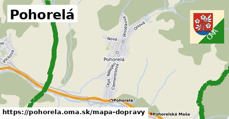 ikona Mapa dopravy mapa-dopravy v pohorela