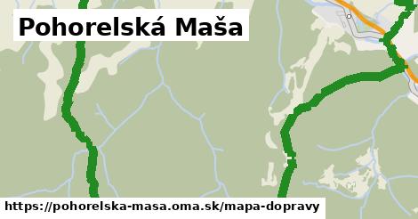ikona Mapa dopravy mapa-dopravy v pohorelska-masa