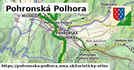 ikona Turistická mapa turisticky-atlas v pohronska-polhora